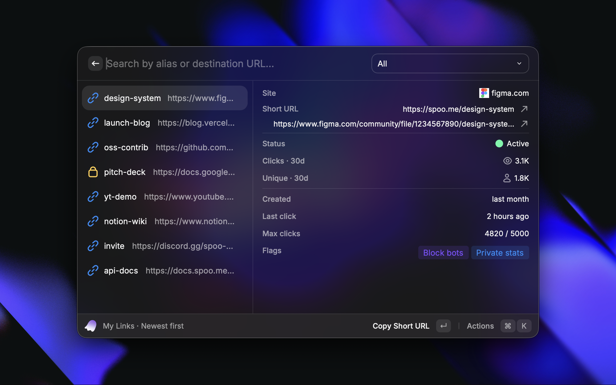 Raycast screenshot